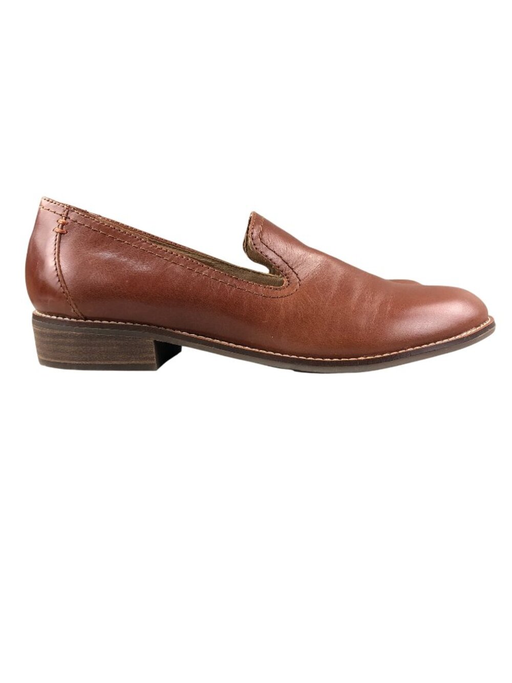 Earth Women's Brown Leather Loafers